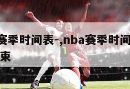 nba赛季时间表-,nba赛季时间表2020结束