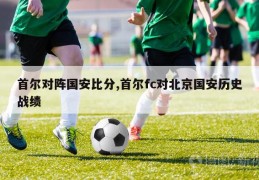 首尔对阵国安比分,首尔fc对北京国安历史战绩