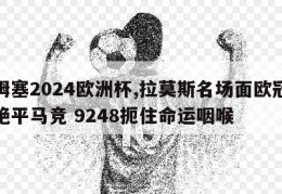 拉姆塞2024欧洲杯,拉莫斯名场面欧冠决赛绝平马竞 9248扼住命运咽喉